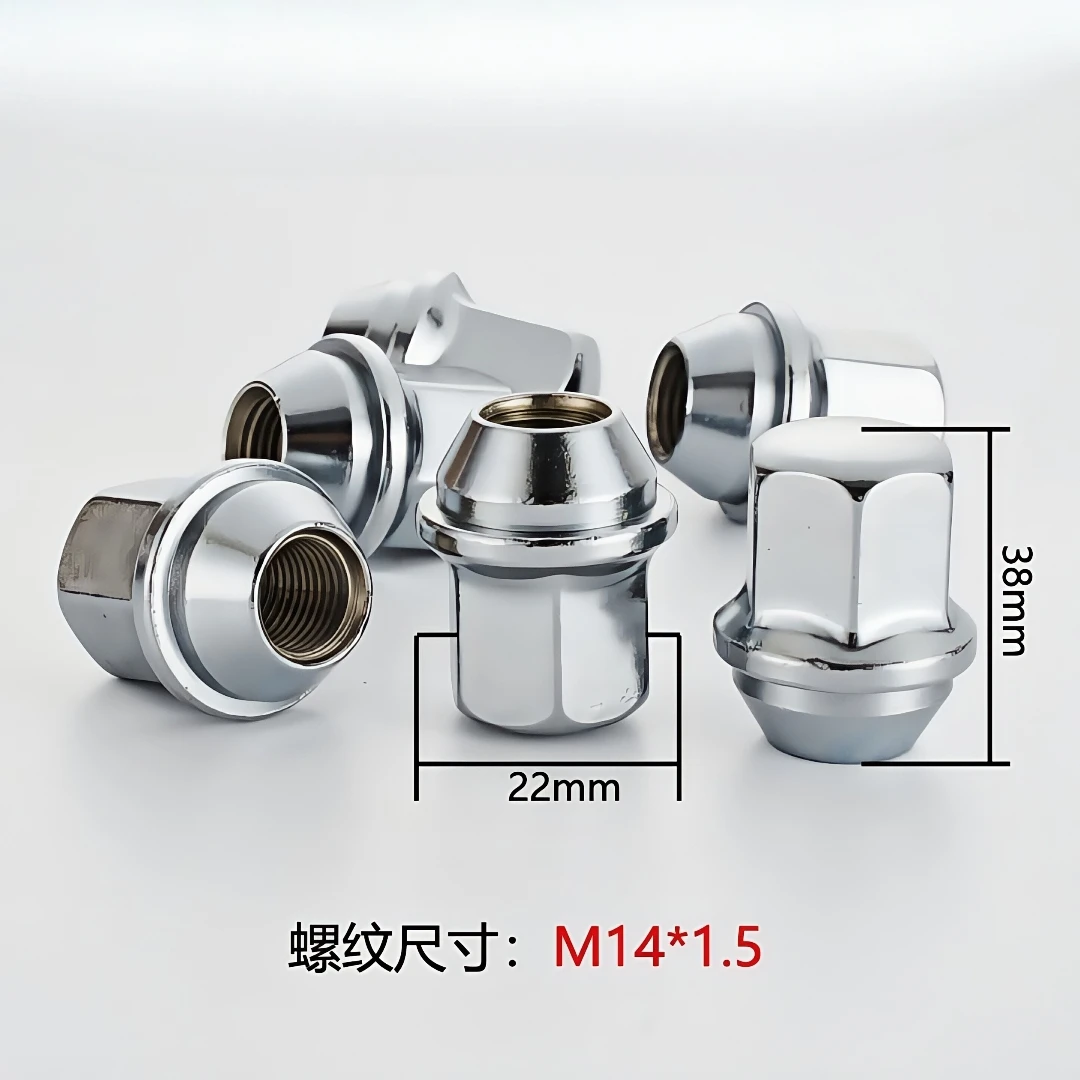 Tuercas de rueda M14x1,5 para Buick GL8 hexágono 22 mm