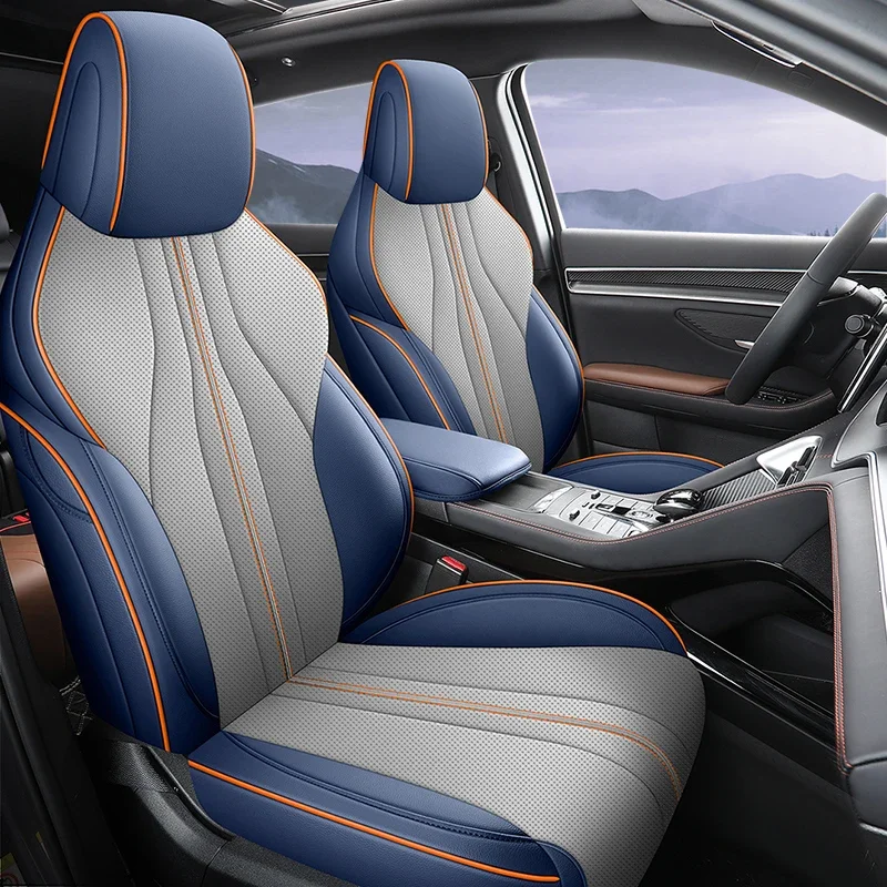 Fundas de asiento de cuero personalizadas BYD Song Plus Sealion 6 - imagen 4