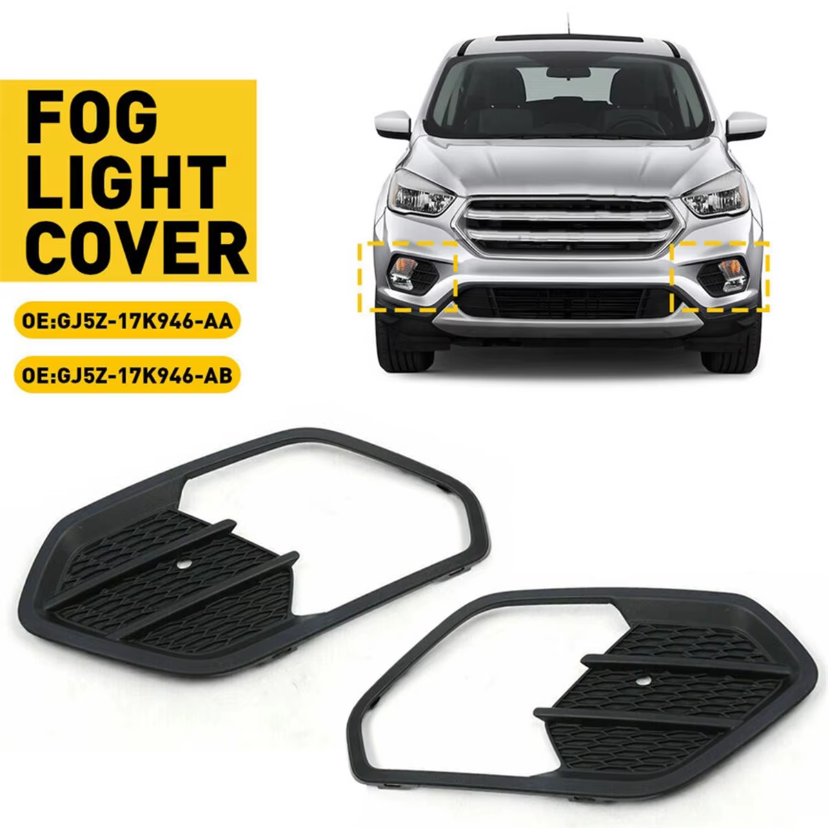 Rejilla marco luz antiniebla F01039178 – Ford Kuga 2017-2019 - imagen 5