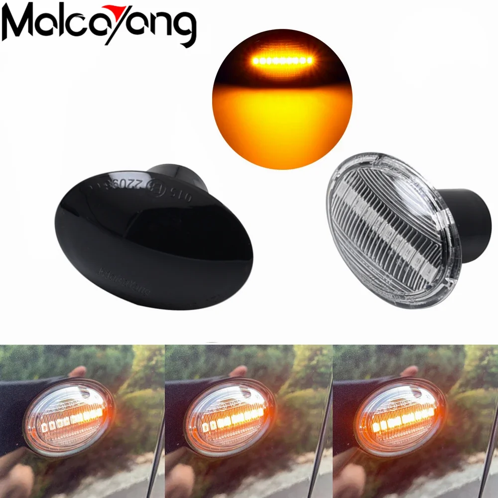 Intermitente lateral LED dinámico Fiat 500 Ford KA Lancia Lybra - imagen 2
