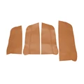 4pcs Brown-Brown