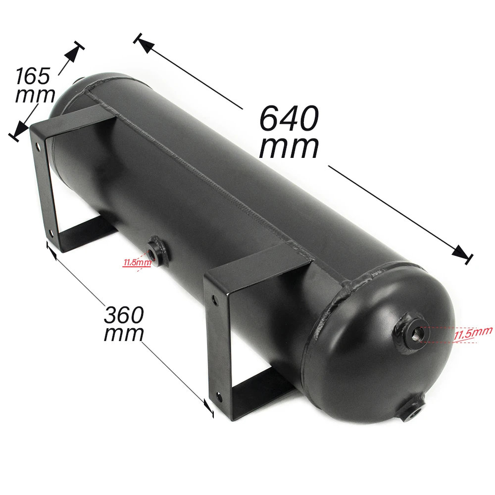 Kit suspensión neumática cilindro aluminio tanque aire - vehículos - imagen 3