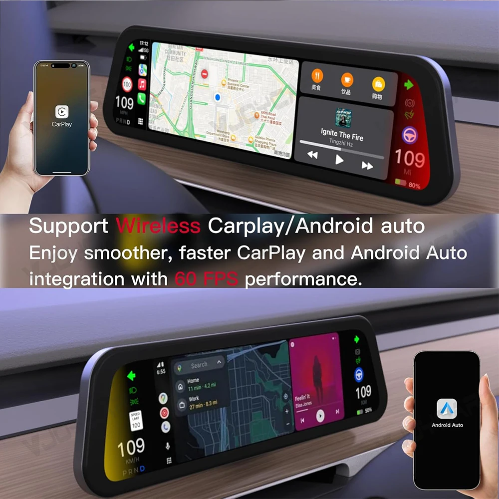 Cuadro Digital Vjoycar 9,6" para Tesla Model 3/Y Highland Juniper - imagen 4