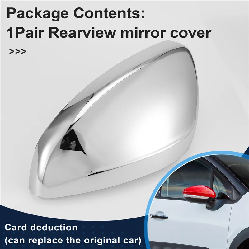 Cubierta Cromada Espejo Retrovisor