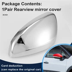 Carcasa Cromada Retrovisor Lateral para Coche