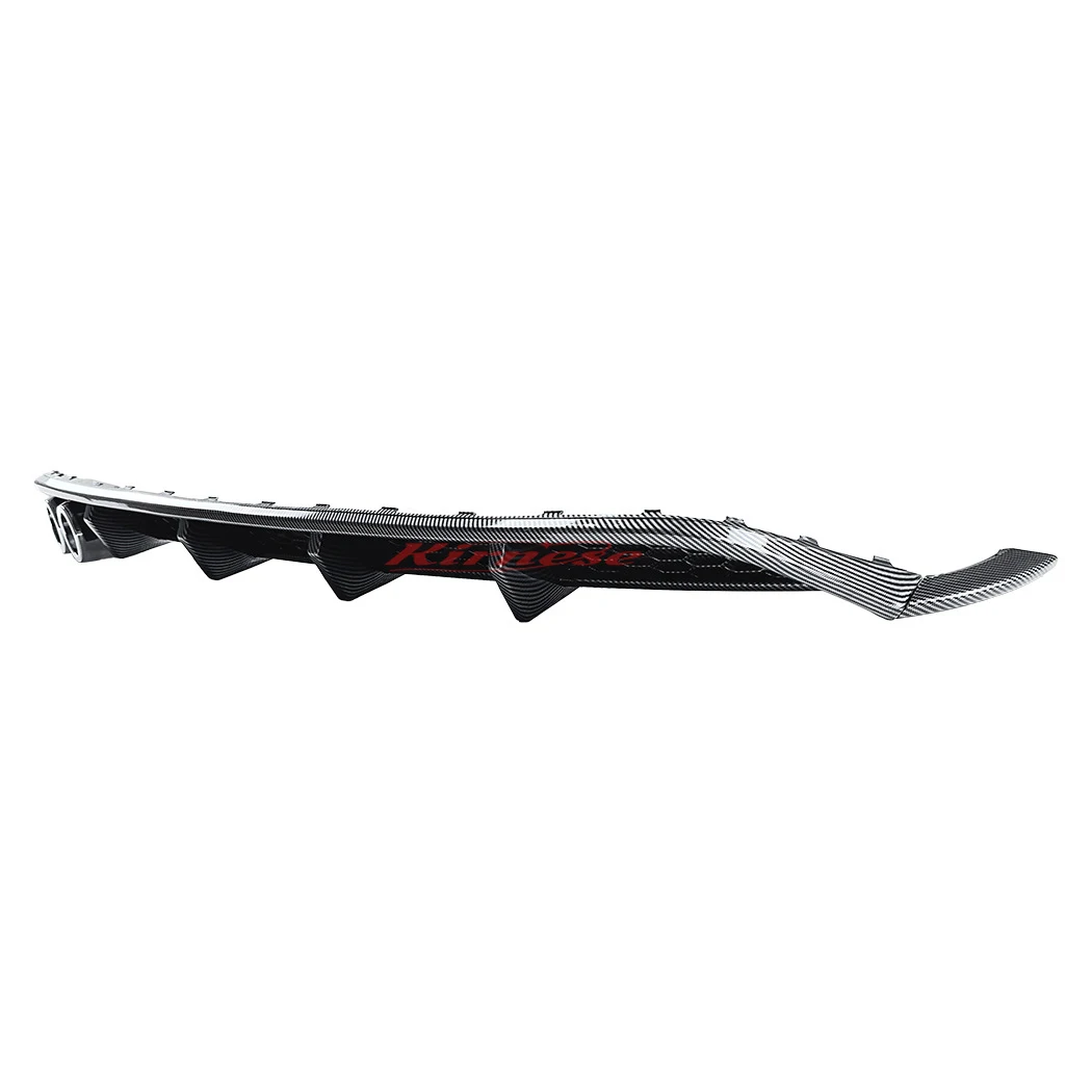 Difusor trasero labio parachoques VW Polo MK6 2019 carbono - imagen 3