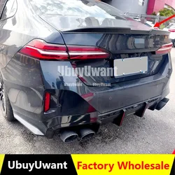 Alerón trasero BMW Serie 5 G60 estilo M4 carbono negro brillante