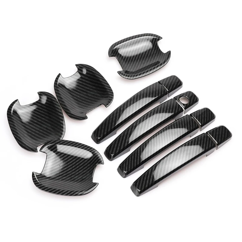 Embellecedor maneta exterior efecto fibra de carbono Chevrolet Cruze 2009-2013 - imagen 4