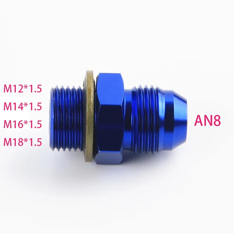 Adaptador macho M18x1.5 a 8AN – Conector latiguillo - imagen 3