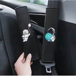 Almohadilla para cinturón de seguridad diseño astronauta felpa suave
