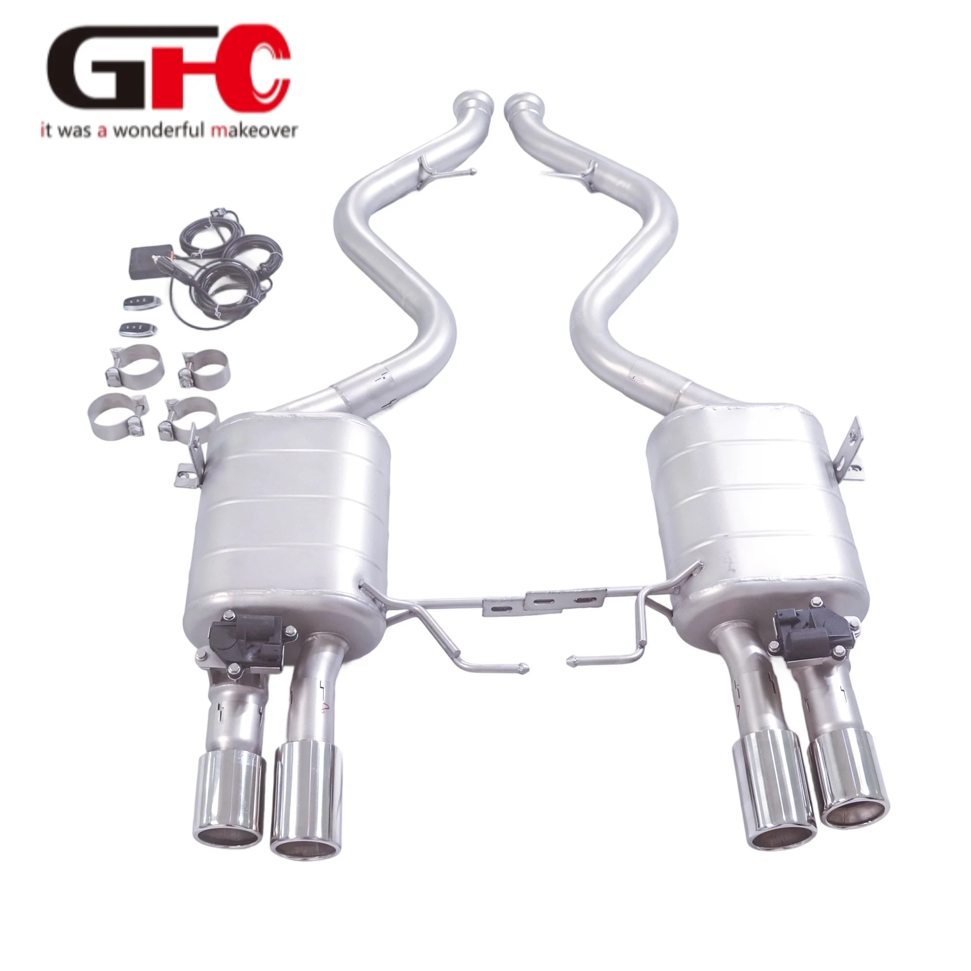 Cat-back silenciador de válvula para BMW M3/M4 E90 E92 E93 3.0L 4.0L - imagen 5