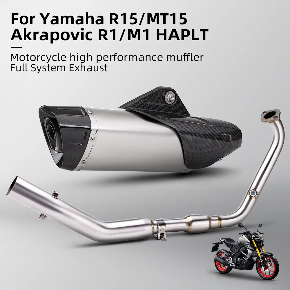 Kit escape Yamaha con DB Killer para R15 MT-15 XSR155 - imagen 2