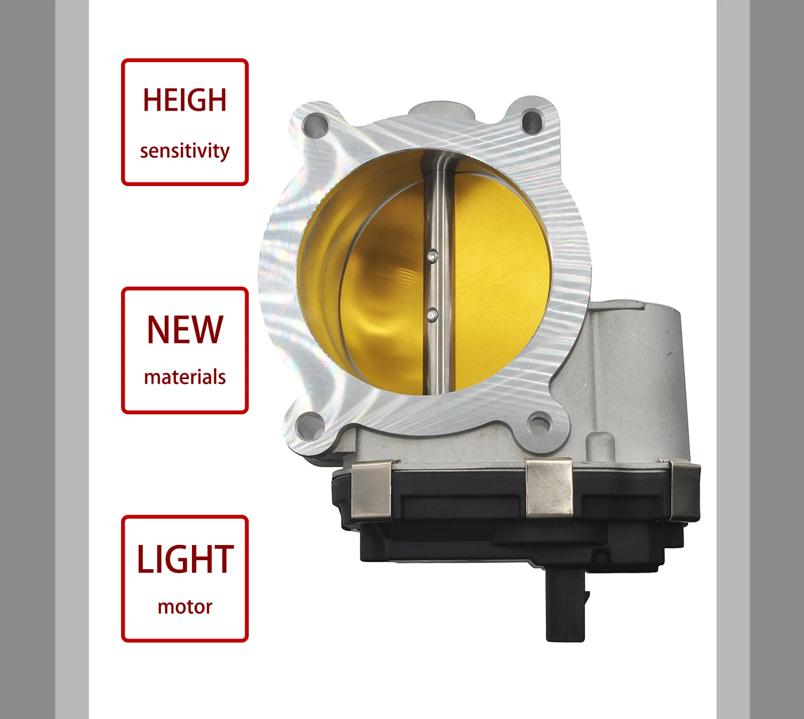 Detalle técnico del cuerpo de aceleración GMC Yukon