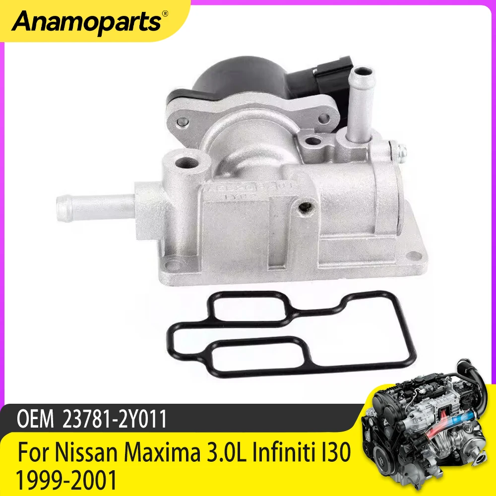 Válvula de Control de aire en ralentí para Nissan Maxima 3.0L Infiniti I30 1999-2001 OEM 23781-2Y011