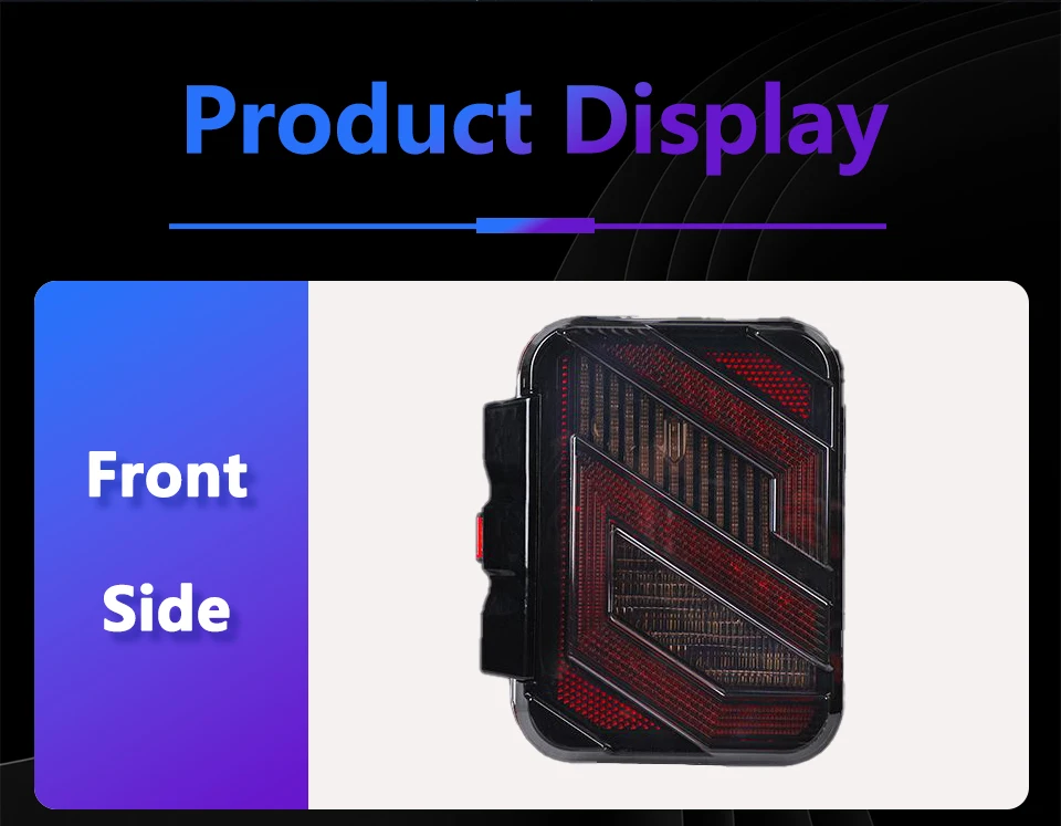 Comparativa de diseño entre luces originales y LED KGKB