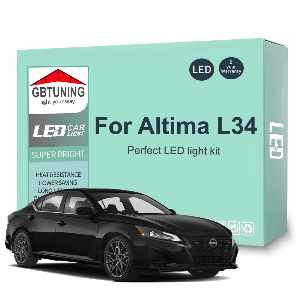 Bombillas LED matrícula Canbus Nissan Altima L34 2019-2024