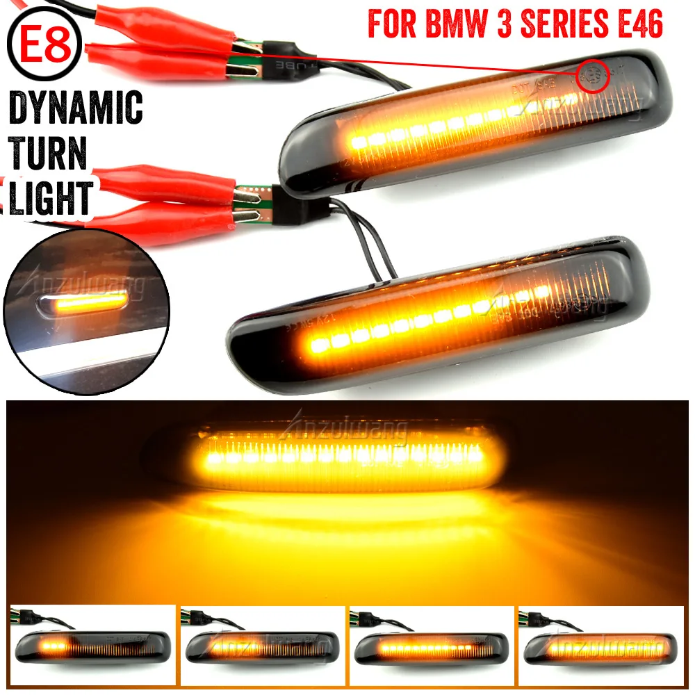 Luz LED lateral BMW E46 posición sedan coupe 1997-2001 - imagen 5