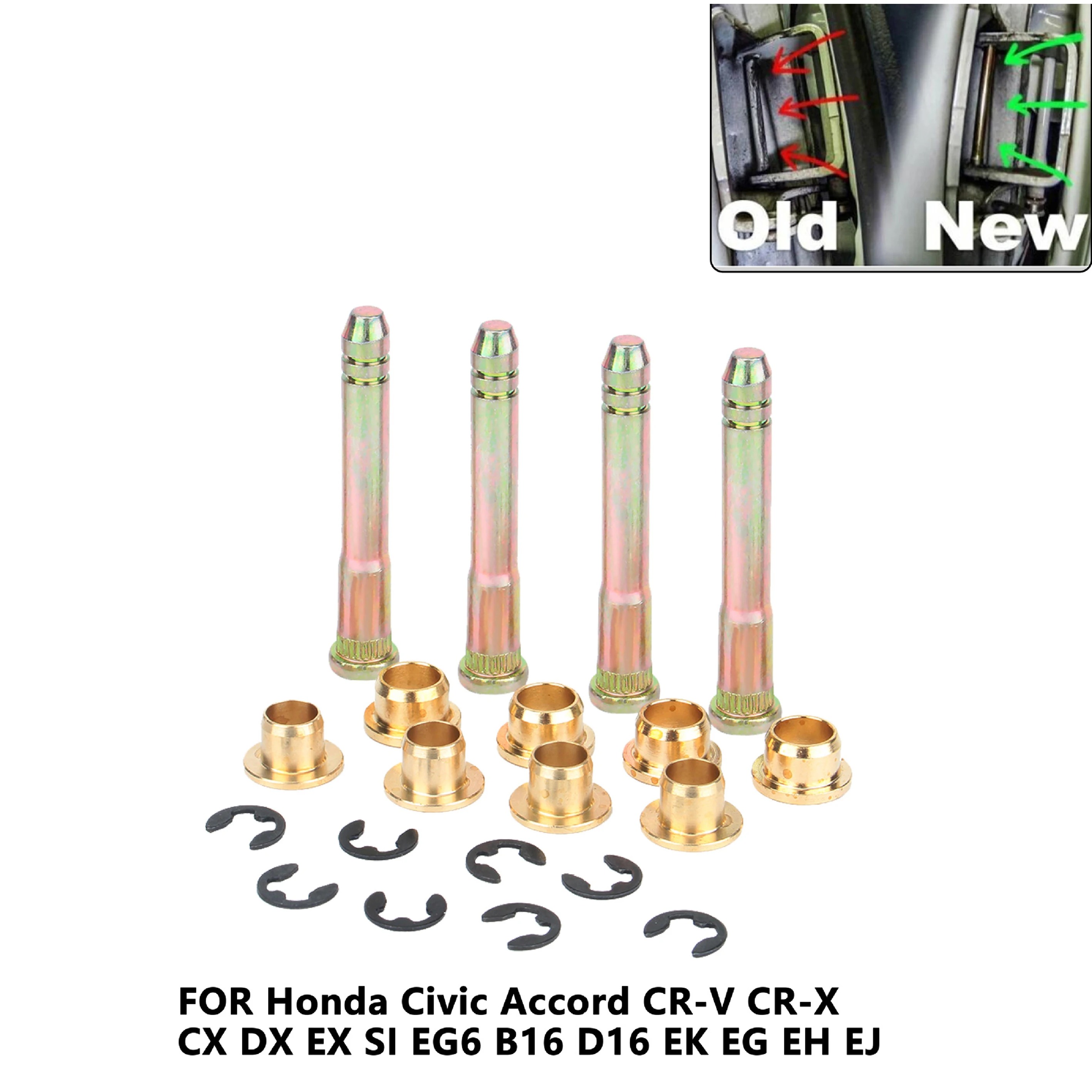 Kit reparación buje bisagra puerta Honda Civic, Accord y CR-V