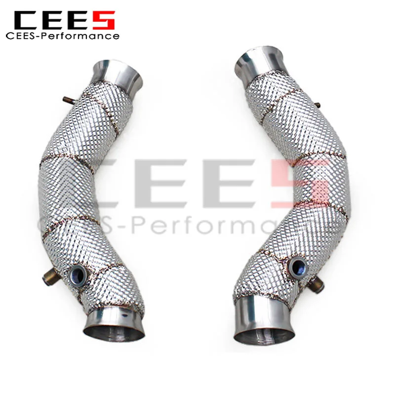 Tubo bajada escape CEES acero inoxidable para Lamborghini Gallardo 5.0 - imagen 4