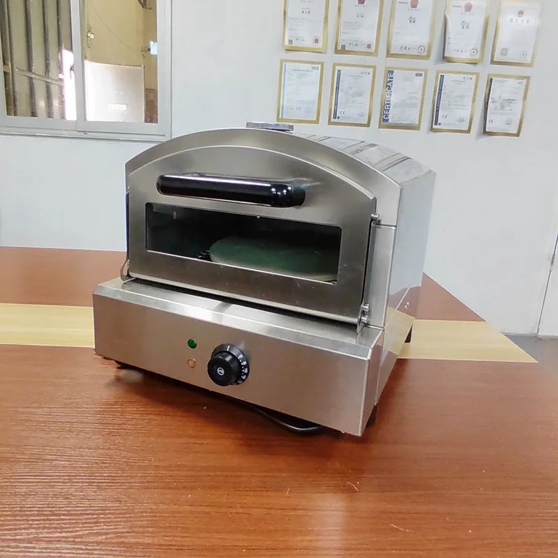 Horno de pizza eléctrico holandés de acero inoxidable para camping - imagen 3