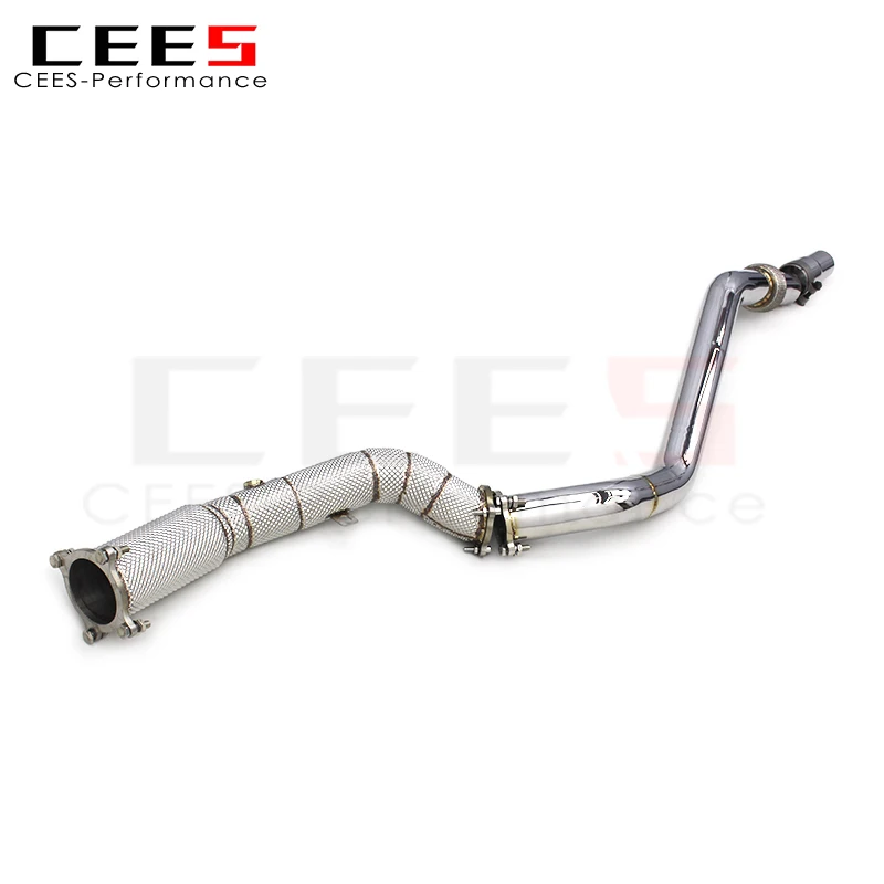 Downpipe CEES Audi A4/A5 B8 1.8T 2.0T 2008-2017 SS304 - imagen 3