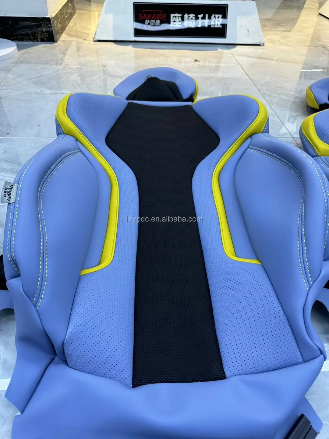 Asiento de carreras deportivo de lujo para coche, Panel de fibra de carbono personalizado, cubierta de cuero, cubo mejorado, asientos RS para Audi A3 A4 A5 A6 A7 Q3 Q5 Q7 Q8 - imagen 3