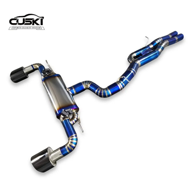 Sistema de escape cat-back de titanio para Audi RS3 2.5T (2017-2023) - imagen 2