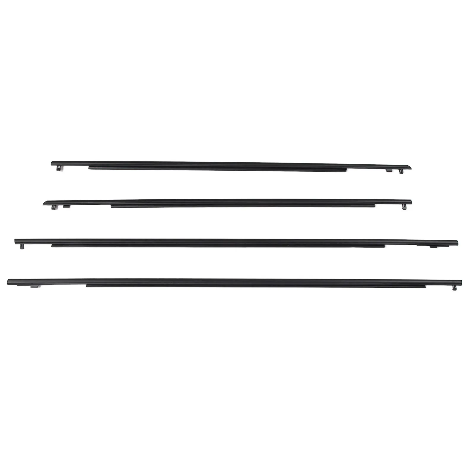 4 tiras de intemperie para moldura de correa de puerta 75710‐47021 Correa de sellado de ventana exterior para Prius 2010 a 2015 75720‐47021 75740‐47021 - imagen 4