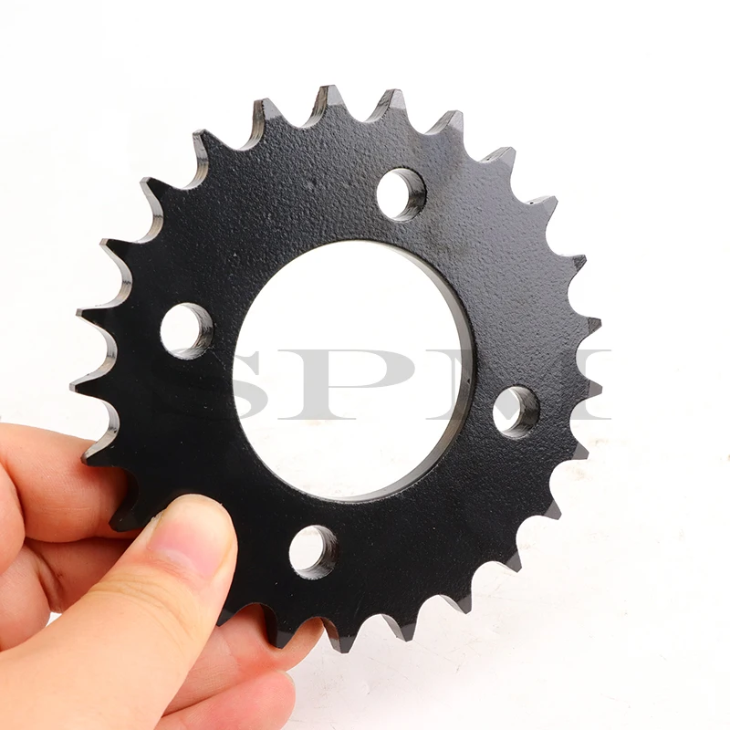 Piñón trasero de 25 dientes, paso 428, para pit bike 110-140 cc