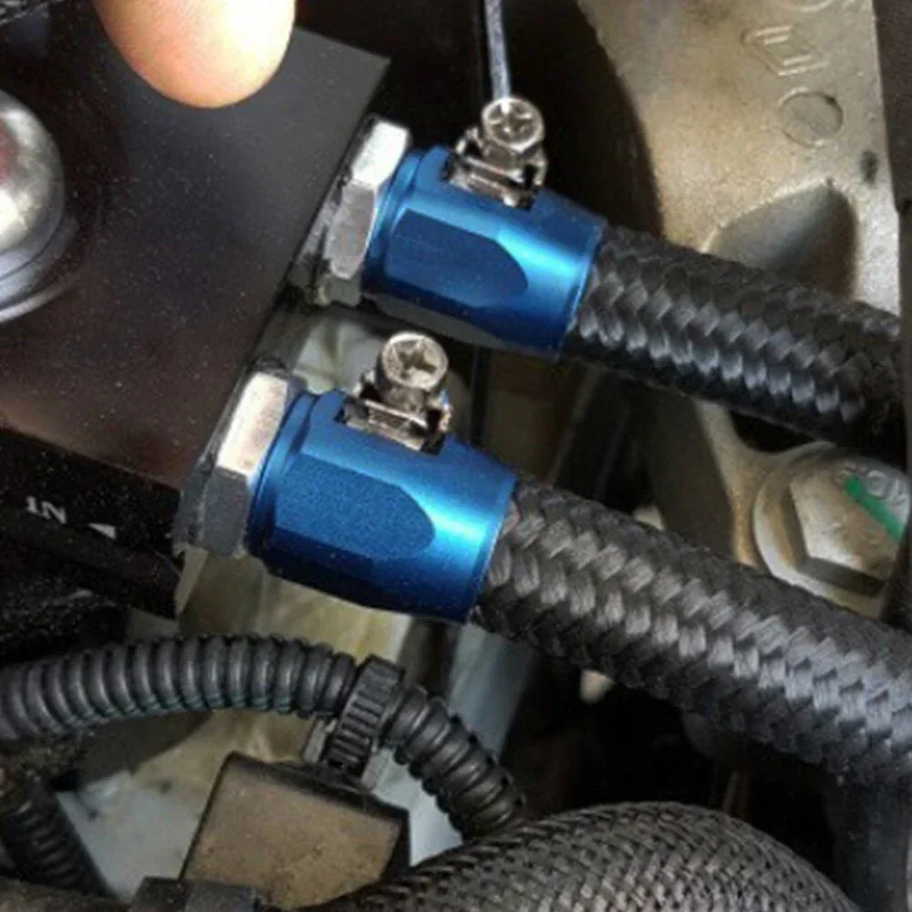 Abrazadera metálica AN14/AN16 para manguitos de combustible y aceite - imagen 3
