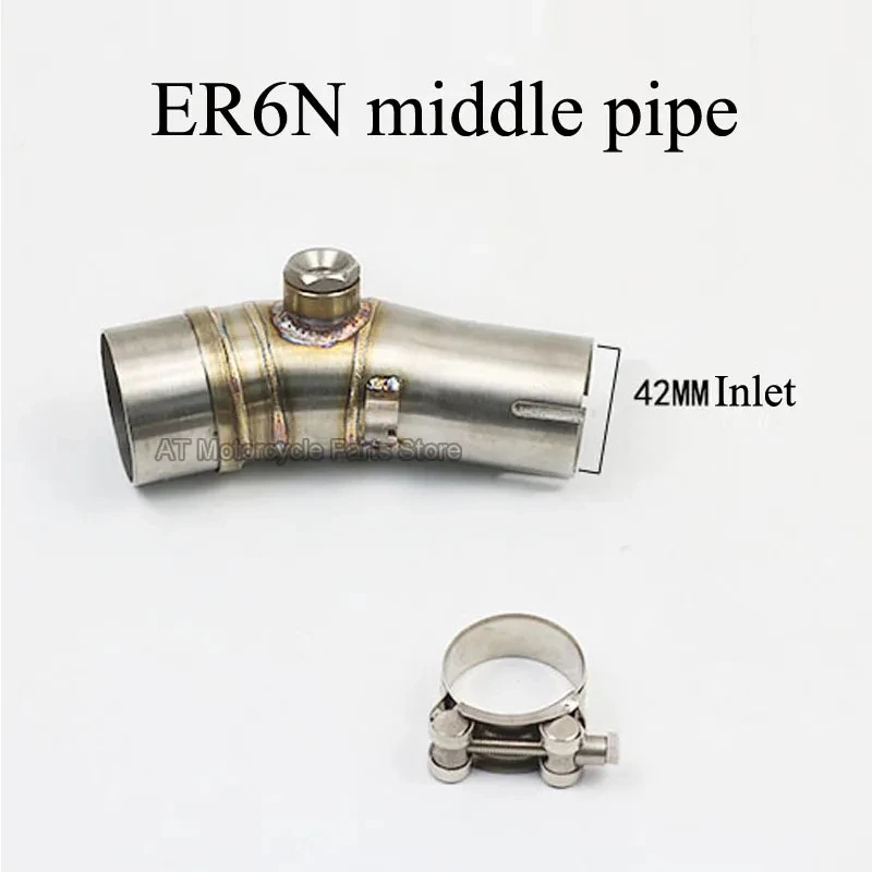 Escape silenciador 51mm para Kawasaki ER6N y Ninja 250 - imagen 2
