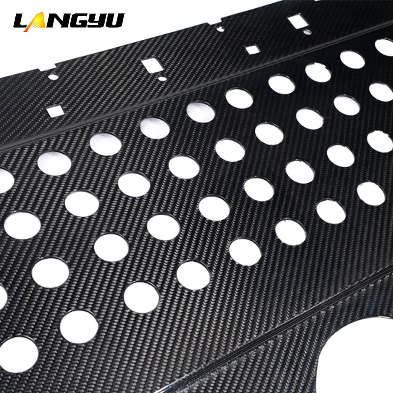Langyu protector de carbono seco para enfriador de aceite BMW M4 G82 - imagen 5