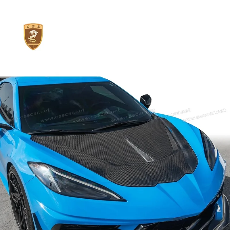 Capó delantero fibra de carbono – Chevrolet Corvette C8 - imagen 5