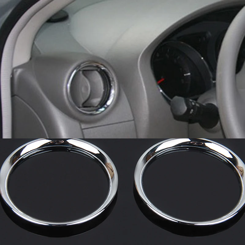 Embellecedor cromado de aireador para Nissan Micra/March K13 - imagen 2