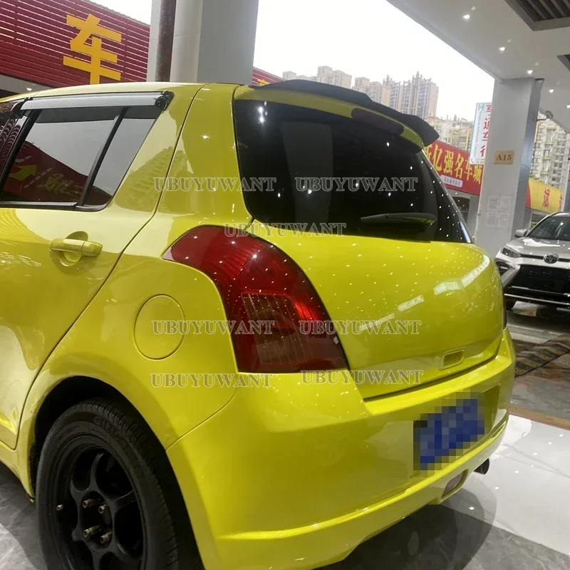Alerón trasero negro brillo para Suzuki Swift hatchback 2007-2016 - imagen 2
