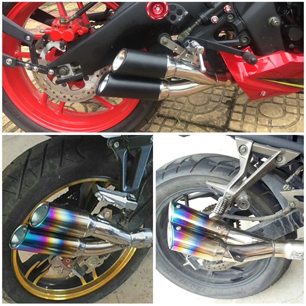 Silenciador escape deportivo 51/61mm – Yamaha YZF-R6, Honda CBR650R, Kawasaki Ninja 400 - imagen 5