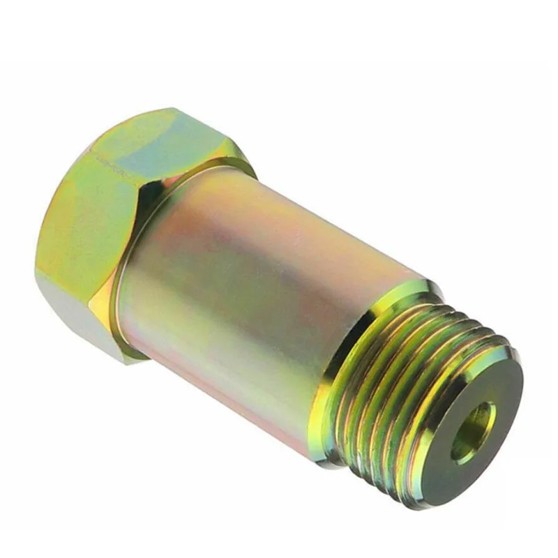 JIAX adaptador sensor O2 espaciador acero ángulo M18x15 – Modificación fija - imagen 4