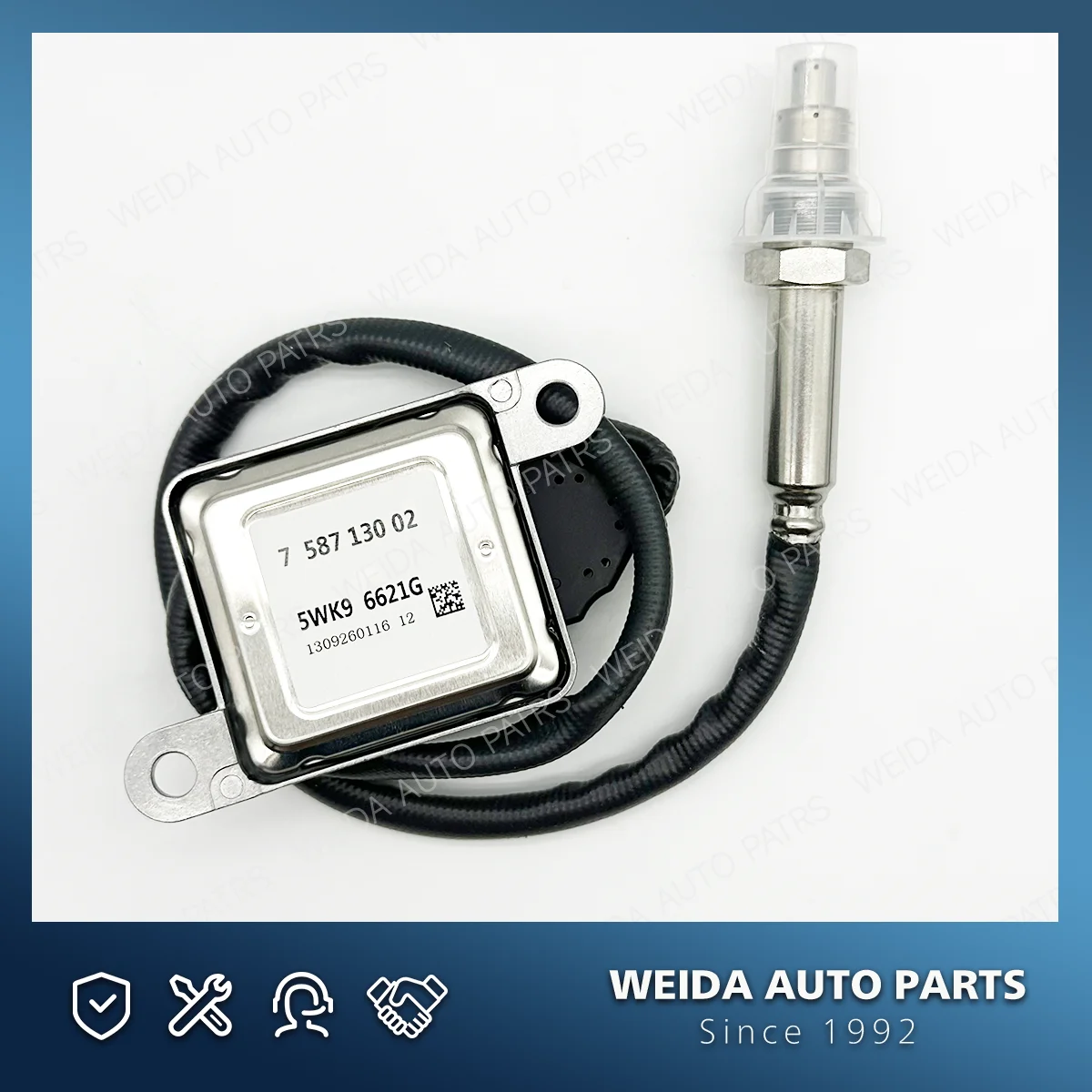758713002   5WK96621G Original nuevo Sensor de óxido de nitrógeno Nox Sensor para 12V BMW E90 E91 E60 E61 E63 E64 325i 330i 525i 530i 630i