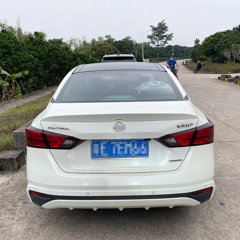 Para Nissan Altima Teana 2019-2022, alerón de tapa de maletero trasero, alerón de techo para ventana trasera, alas, Material ABS, Kit de cuerpo de afinación, accesorios - imagen 3