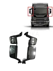 Scania OEM 2645652/2558090: retrovisor de camión