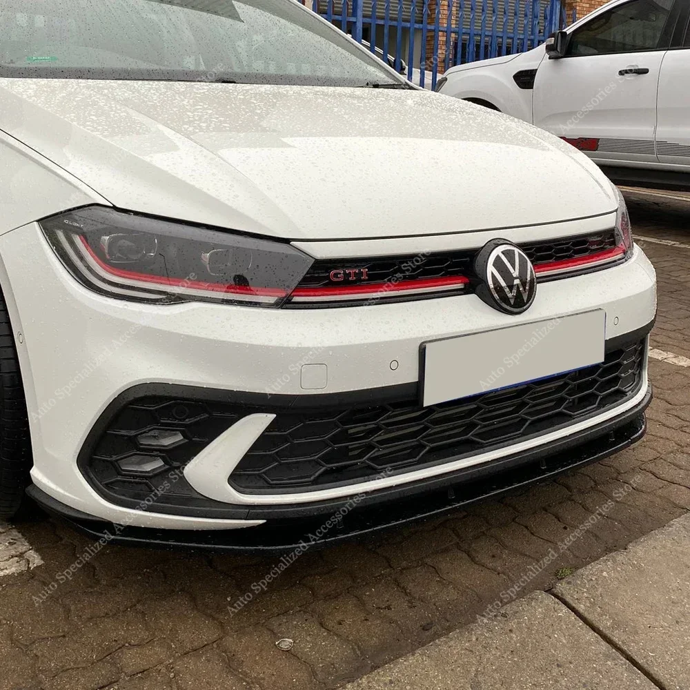 Splitter parachoques delantero VW Polo MK8 2021-2025 GTI R-Line