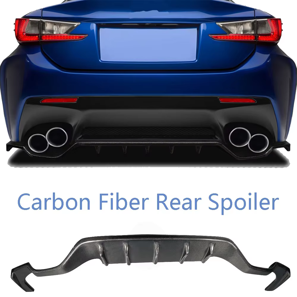 Alerón trasero de fibra de carbono para Lexus RC-F