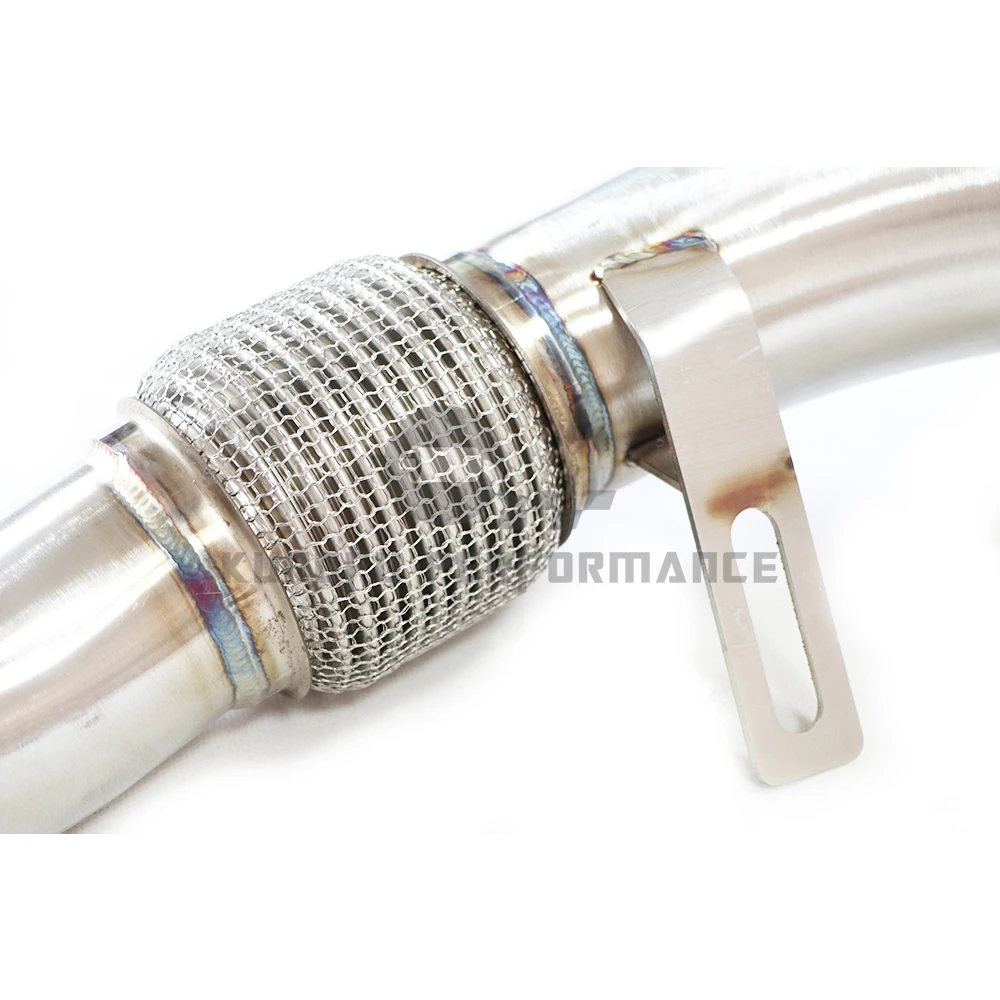 KUNGFU PERFORMANCE S63 Downpipes sin catalizador BMW X5M/X6M 4.4 V8 - imagen 3