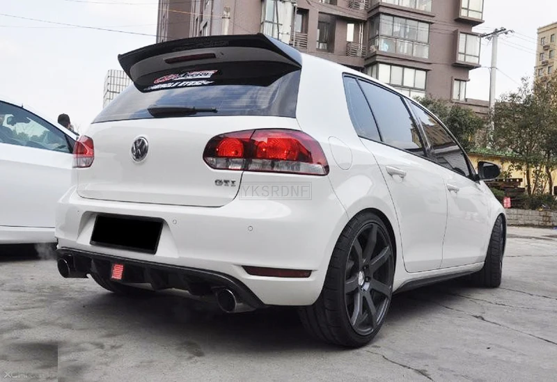 Alerón ABS para techo trasero VW Golf 6 GTI/R20 2008-2013 - imagen 2