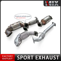 MIX Tubo de escape sin catalizador para Hyundai Elantra N 2.0 T