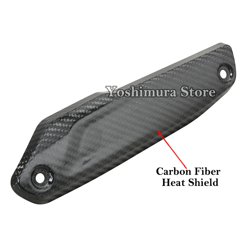 Protector térmico escape fibra carbono BMW F900R/F900XR 2020-2024 - imagen 3