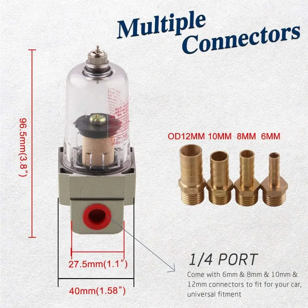 Separador de aceite para motor con depósito y deflector - imagen 5