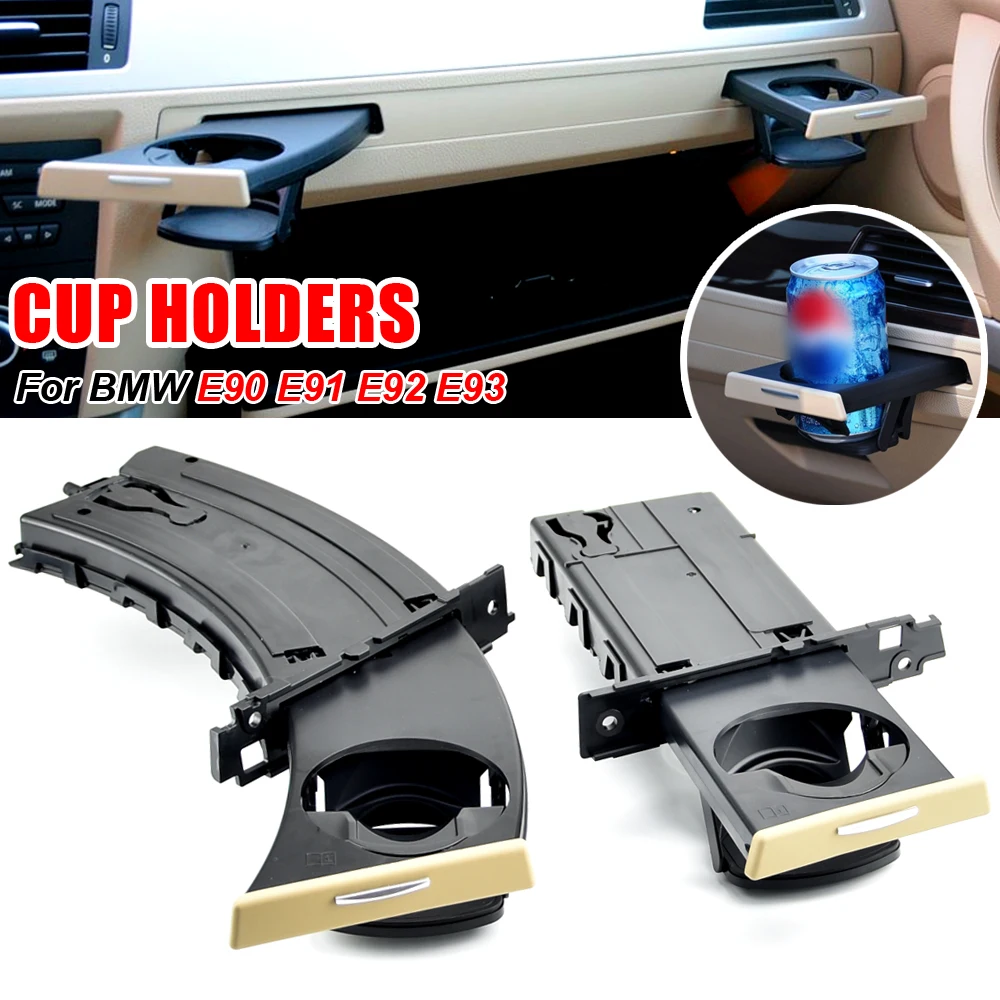 Portalatas consola central delantera BMW Serie 3 E90 E91 E92 E93 - imagen 2