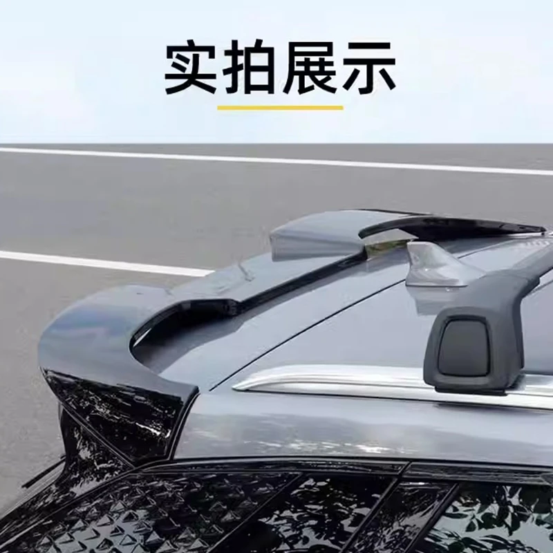 Alerón de maletero ABS efecto fibra de carbono para BYD Atto 3 - imagen 4