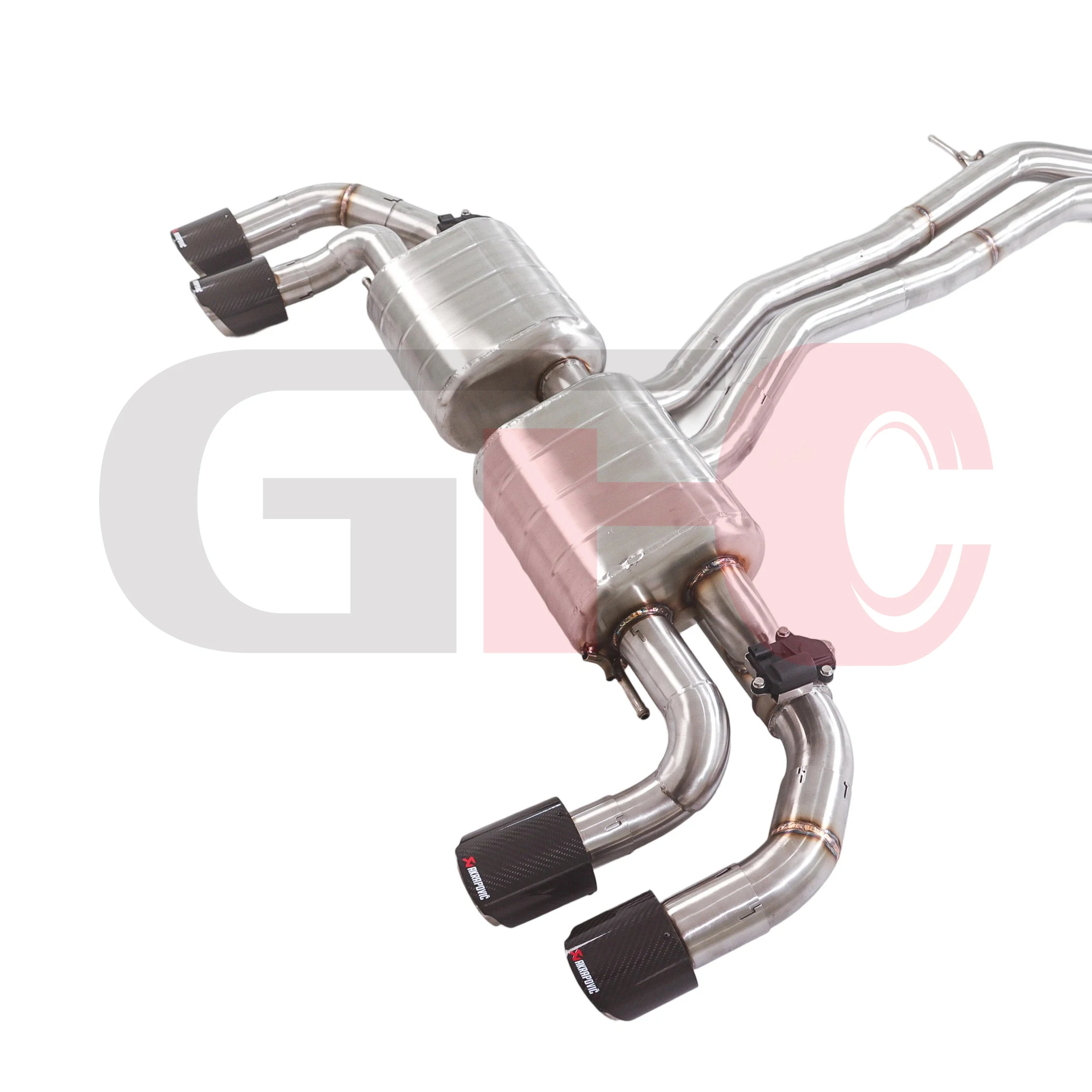 Escape catback Audi Q7 Q8 3.0T Quattro 4M con válvulas SQ7 - imagen 2